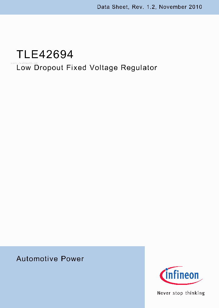 TLE42694_4351738.PDF Datasheet