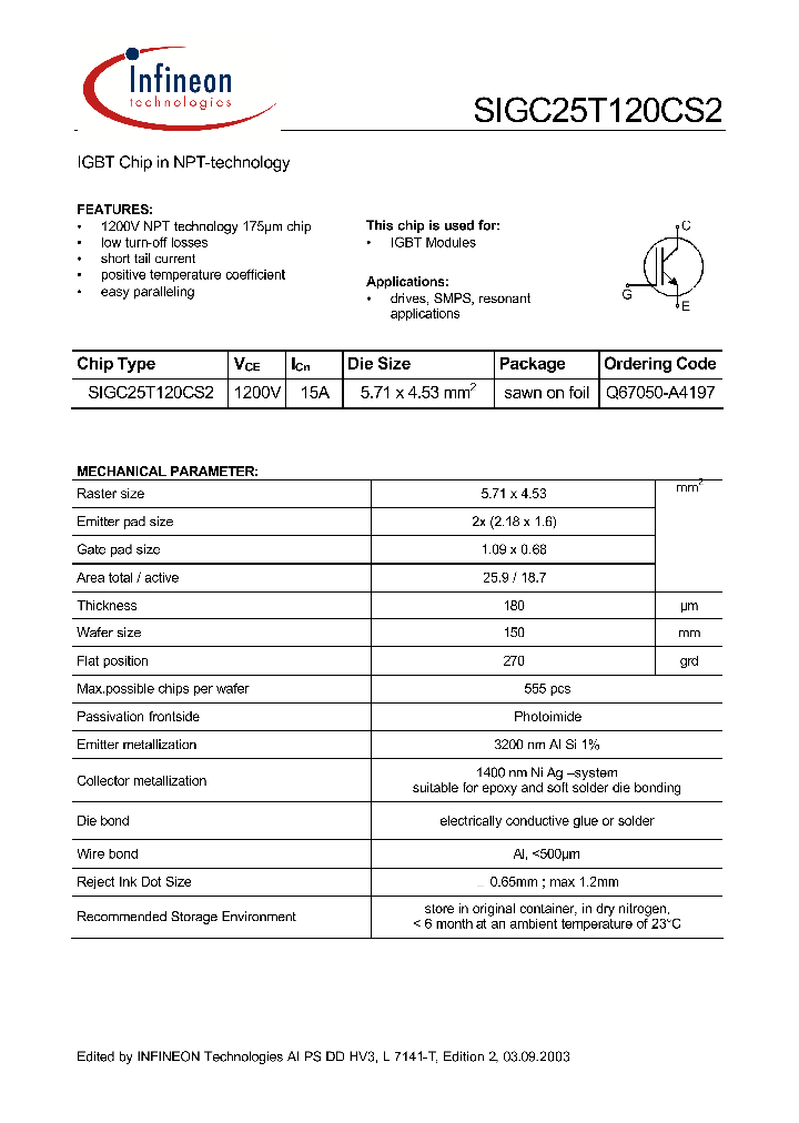 SIGC25T120CS2_4356087.PDF Datasheet