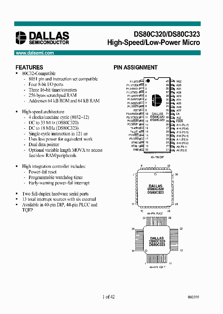 DS80C323_4359220.PDF Datasheet