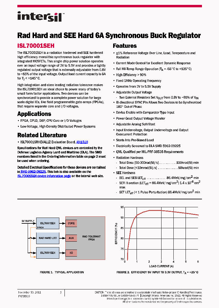 ISL70001SEH_4363340.PDF Datasheet