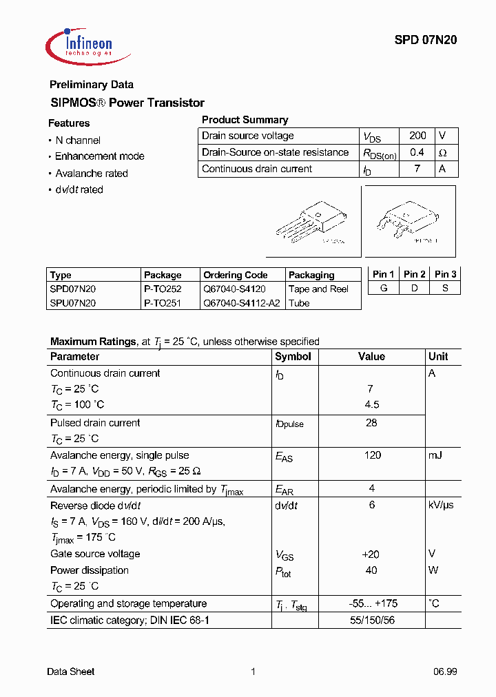 SPD07N20_4367601.PDF Datasheet