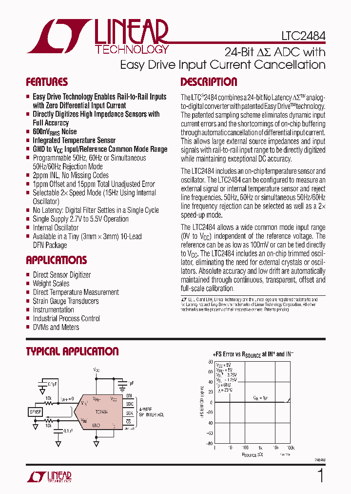 LTC2484CDDPBF_4367374.PDF Datasheet