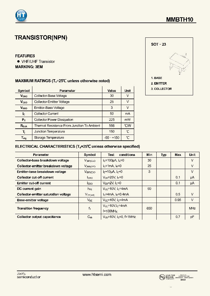 MMBTH10_4371227.PDF Datasheet