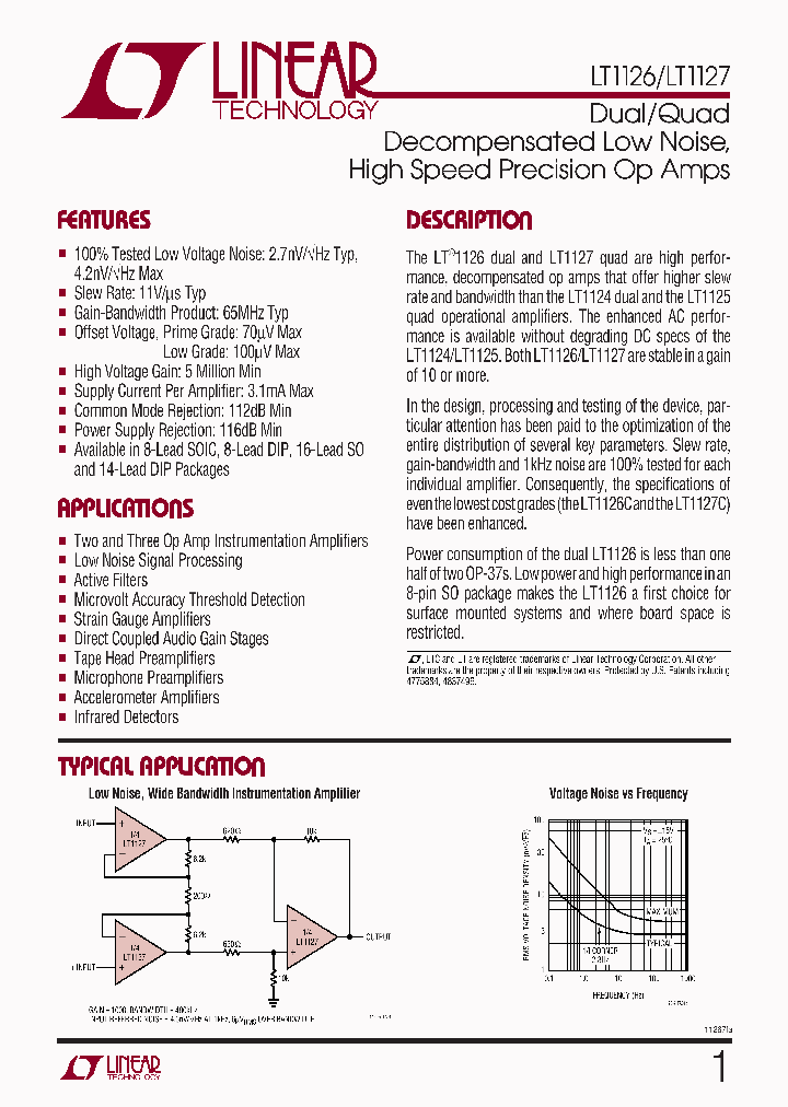 LT1126CN8PBF_4378787.PDF Datasheet