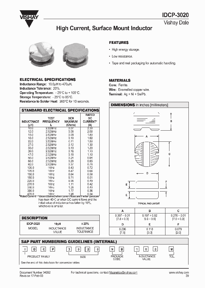 IDCP-3020_4381167.PDF Datasheet