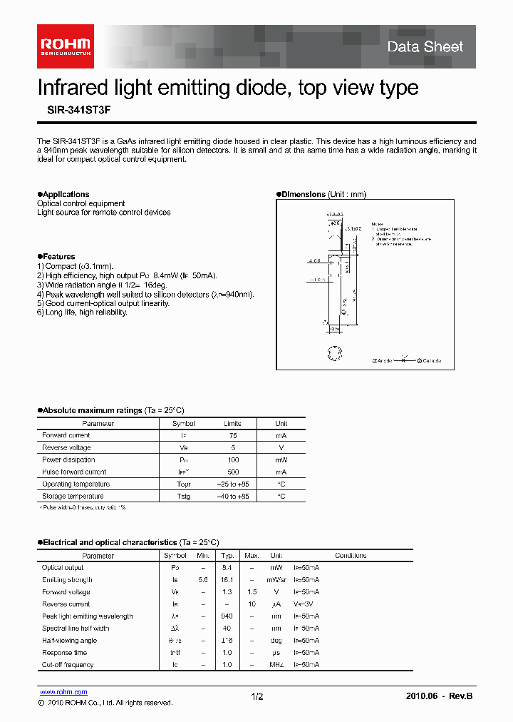 SIR-341ST3F10_4384979.PDF Datasheet