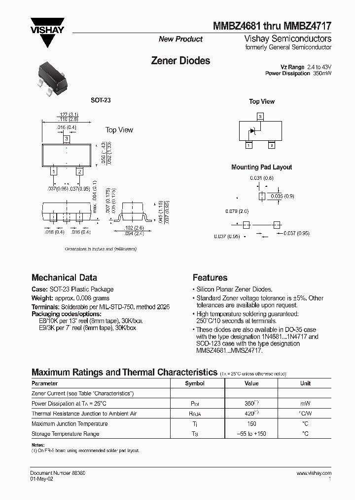 MMBZ4699_4392965.PDF Datasheet