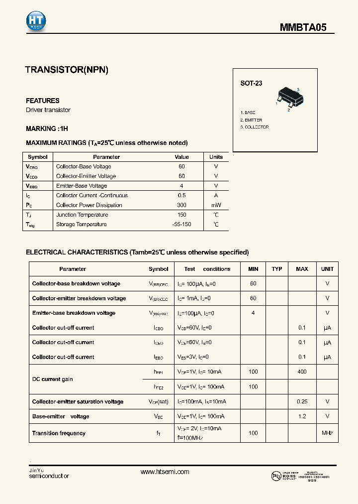 MMBTA05_4395234.PDF Datasheet