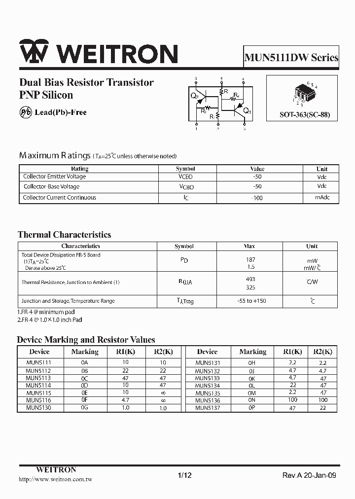 MUN5111DW09_4402192.PDF Datasheet