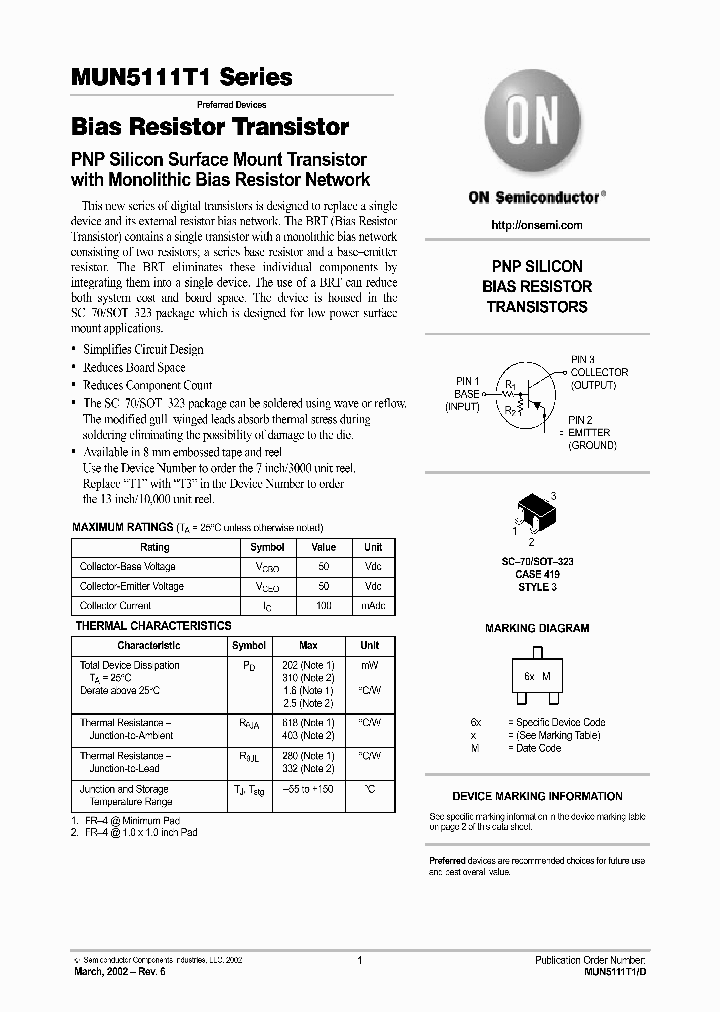 MUN5111T1-D_4401562.PDF Datasheet