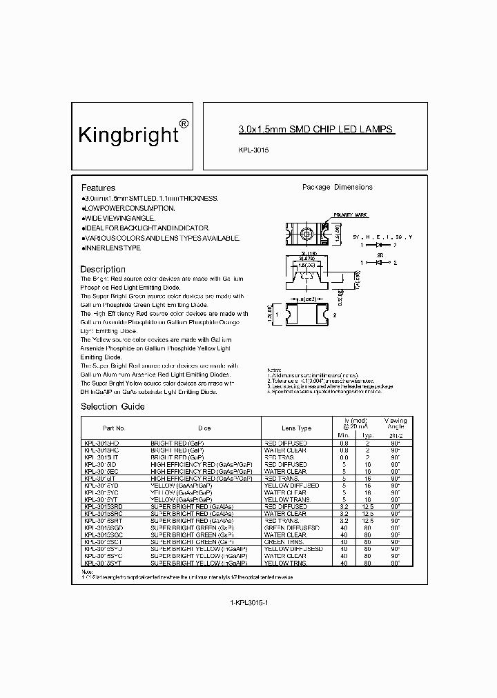 KPL-3015IT_4411696.PDF Datasheet