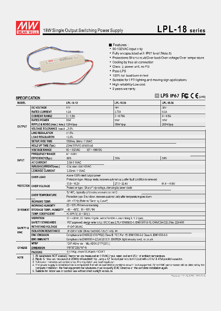 LPL-181111_4411557.PDF Datasheet