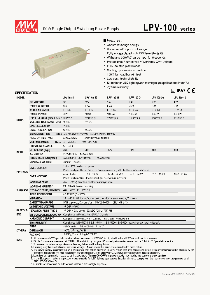 LPV-100_4413924.PDF Datasheet