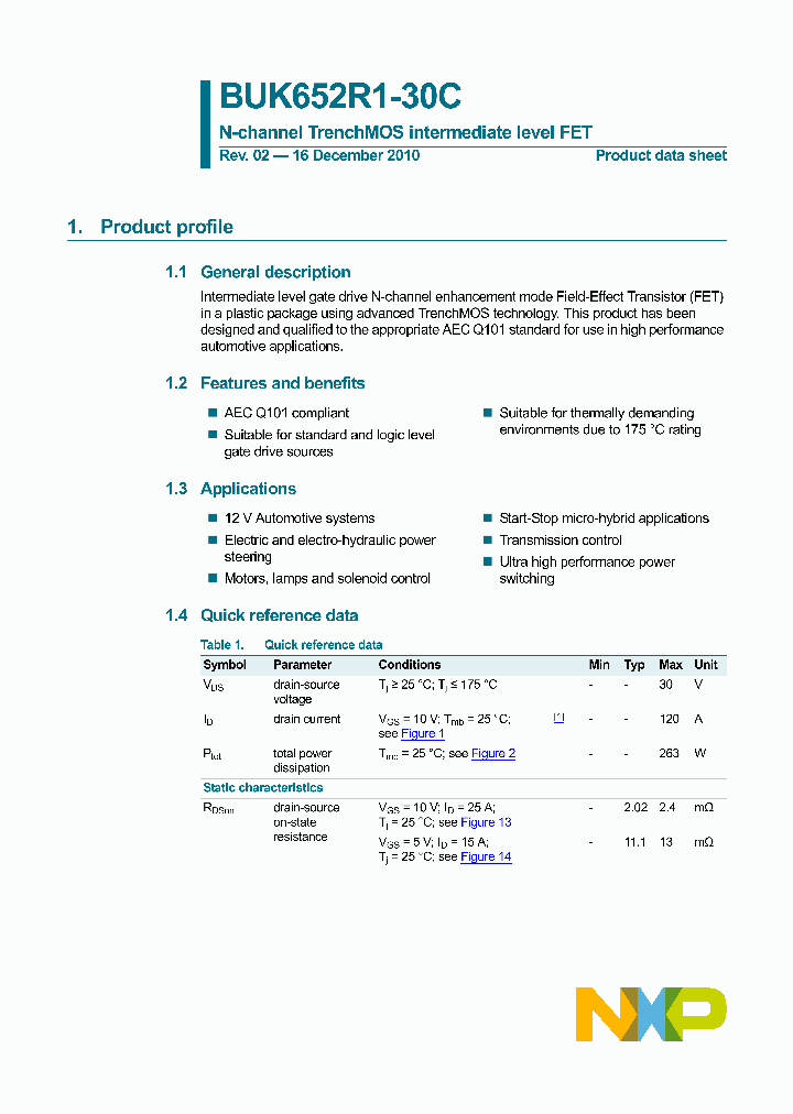BUK652R1-30C_4439145.PDF Datasheet