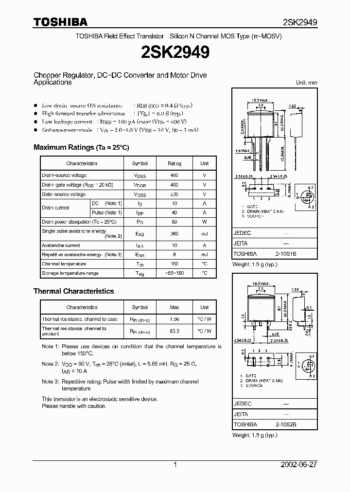 2SK2949_4441347.PDF Datasheet