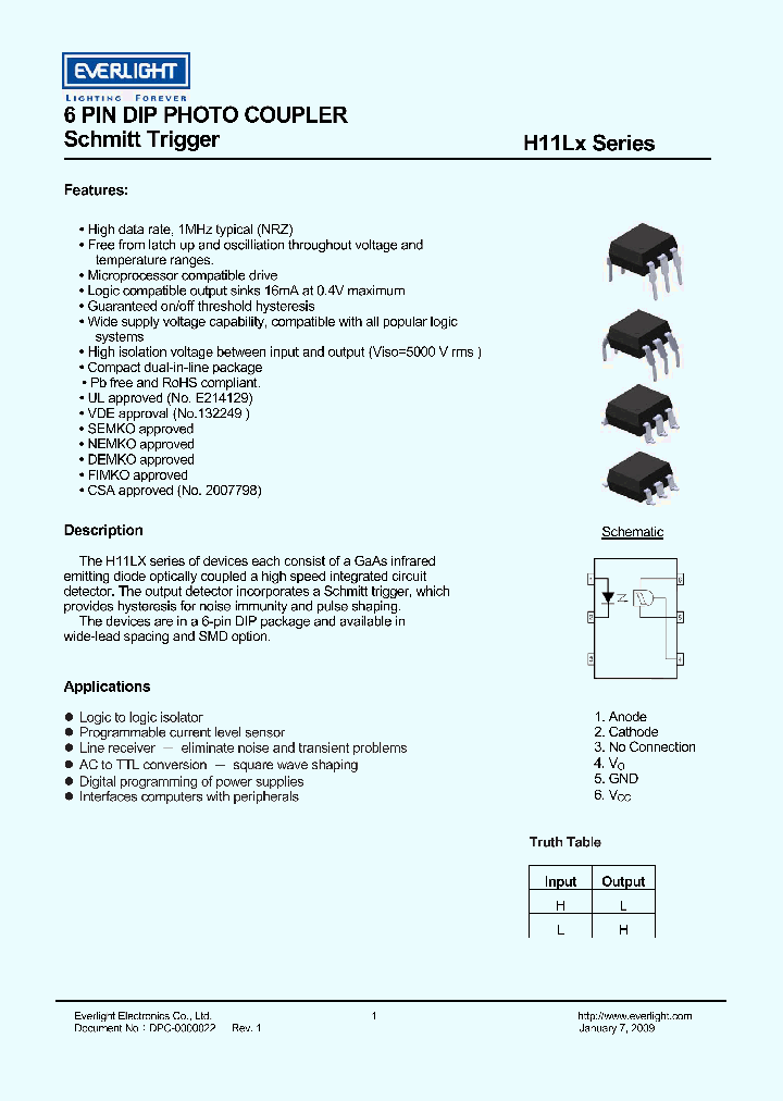 H11L1_4445408.PDF Datasheet