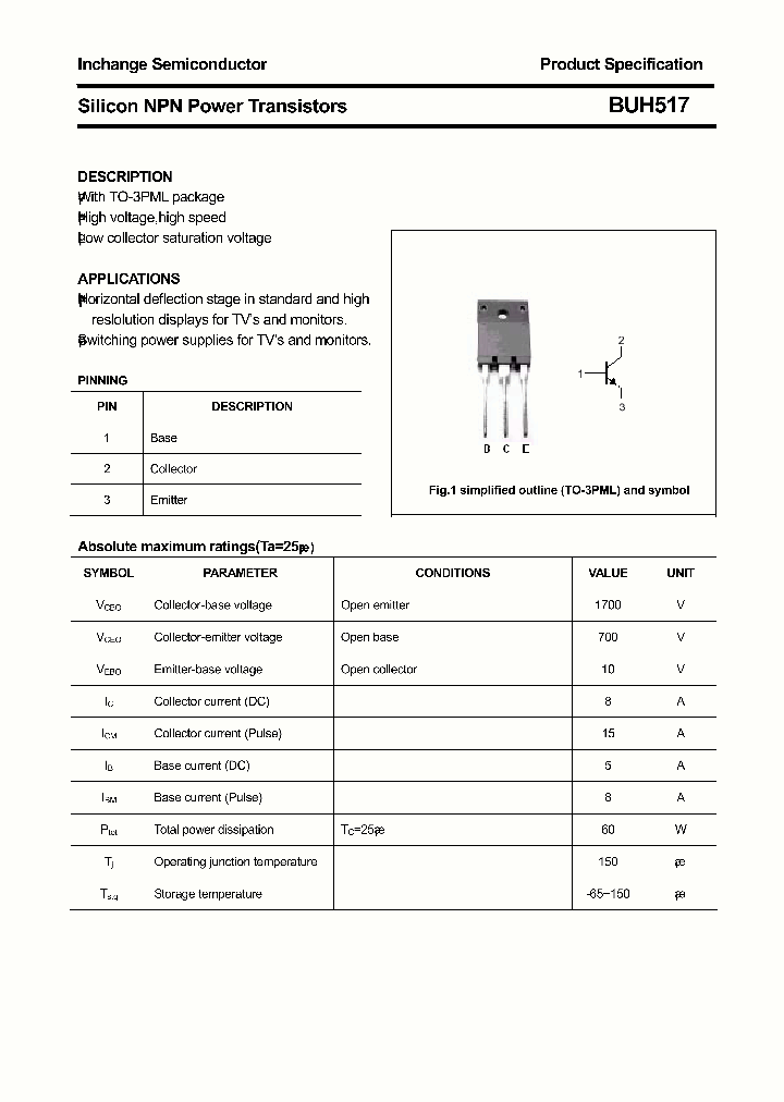 BUH517_4445507.PDF Datasheet