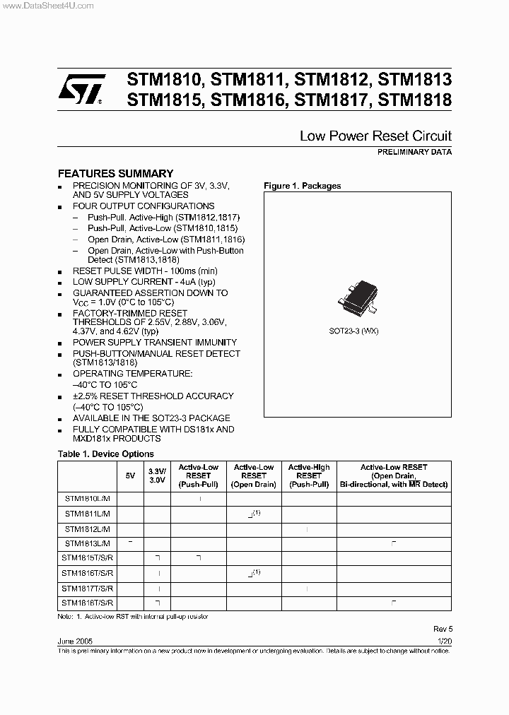 STM1811_4445894.PDF Datasheet