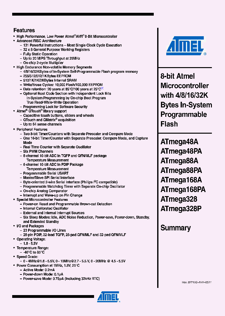 ATMEGA328P_4445875.PDF Datasheet