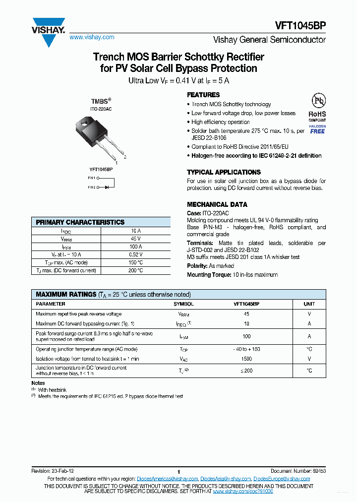 VFT1045BP_4455188.PDF Datasheet