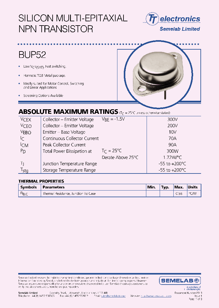 BUP52_4463176.PDF Datasheet