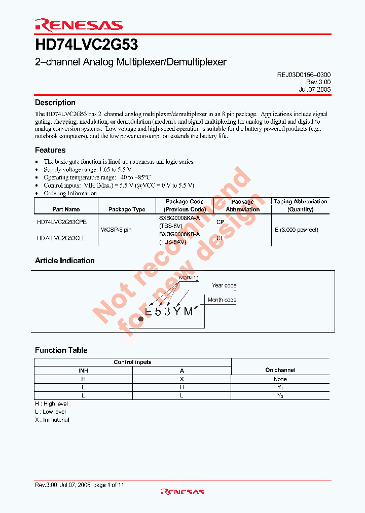HD74LVC2G53_4464090.PDF Datasheet