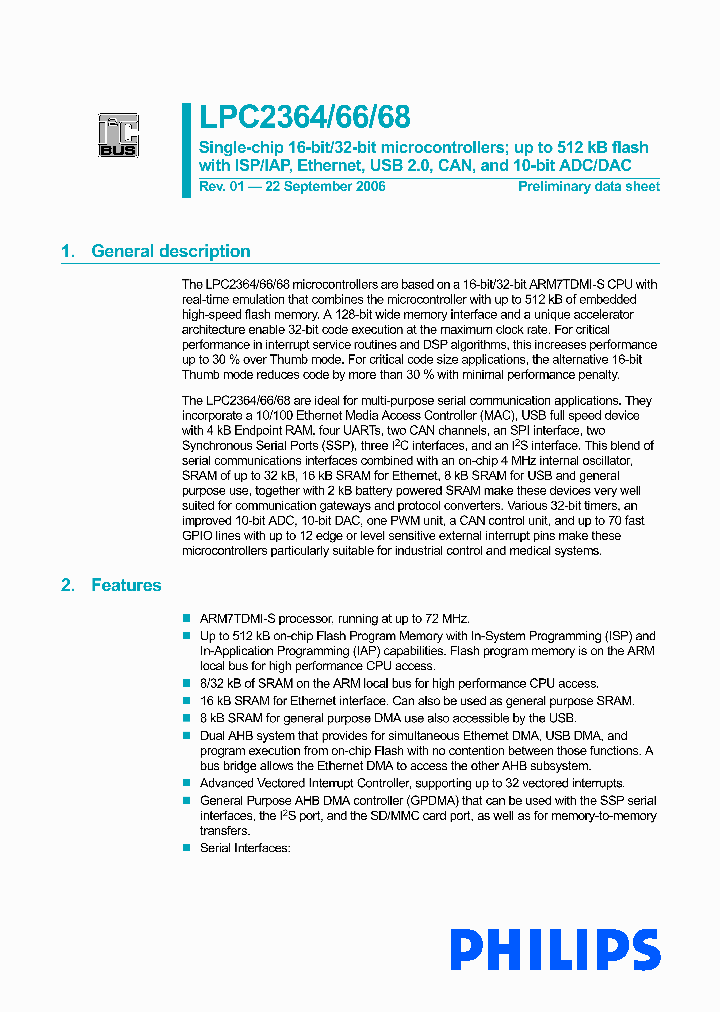 LPC2368FB100_4467375.PDF Datasheet