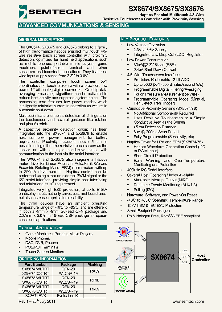 SX8674ICSTRT_4468285.PDF Datasheet