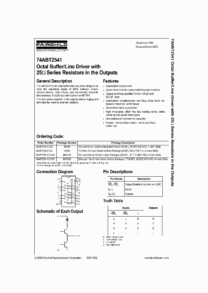 74ABT2541CMSA_4468842.PDF Datasheet