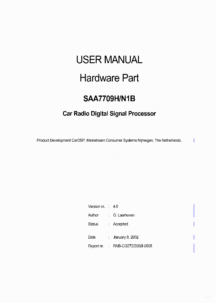 SAA7709HN1B_4472590.PDF Datasheet