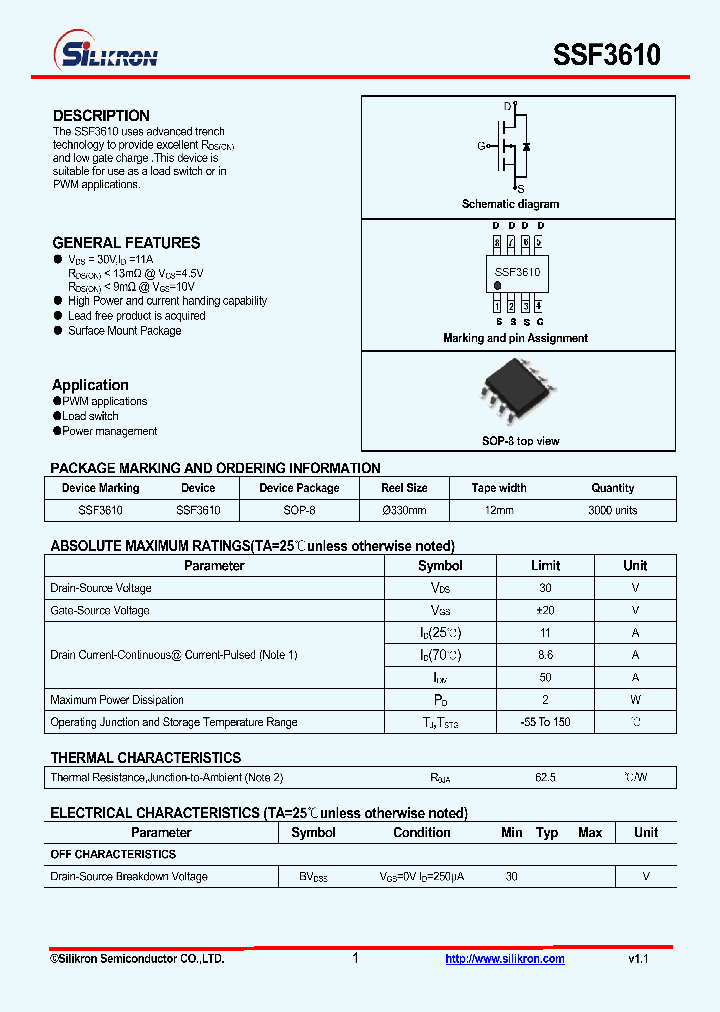 SSF3610_4473857.PDF Datasheet