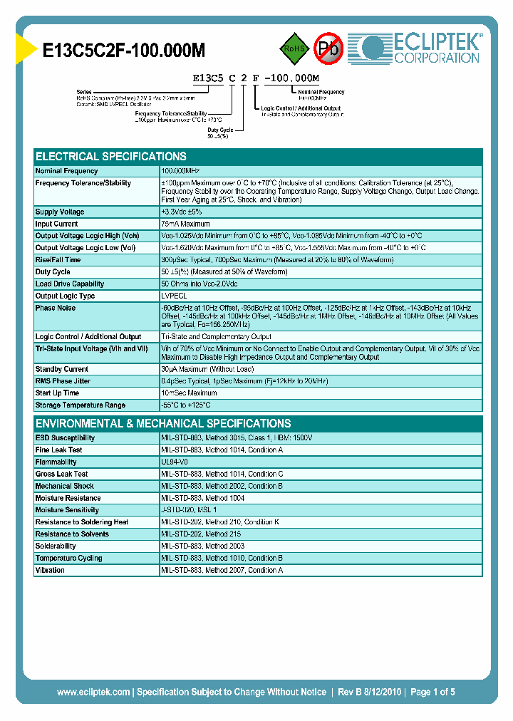 E13C5C2F-100000M_4474937.PDF Datasheet