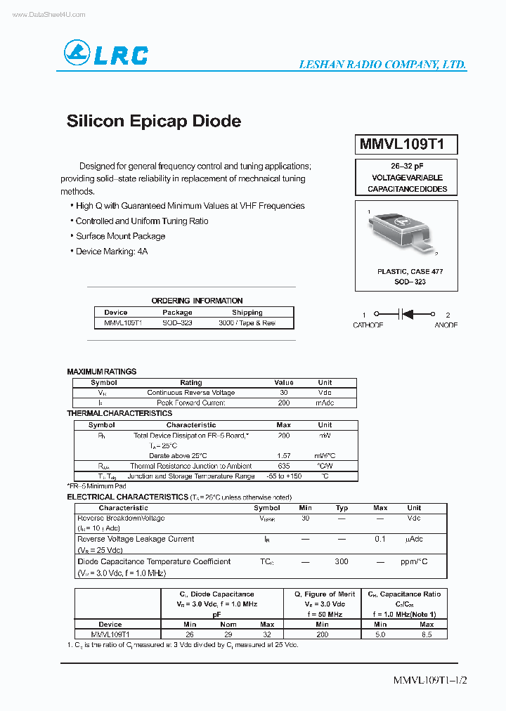 MMVL109T1_4476052.PDF Datasheet
