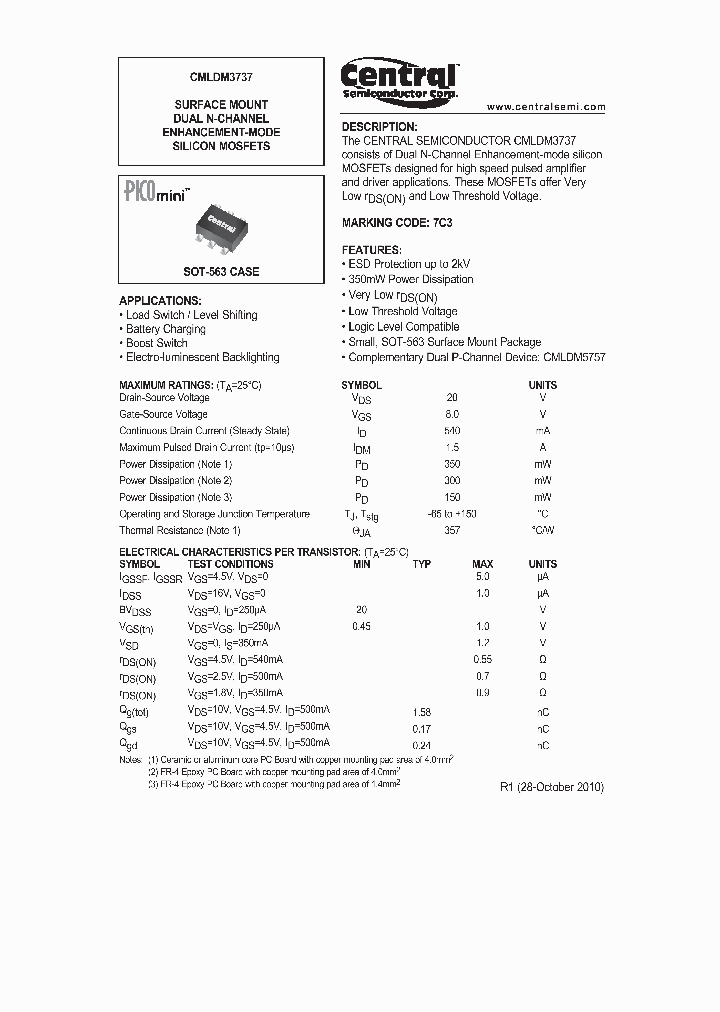 CMLDM3737_4475880.PDF Datasheet