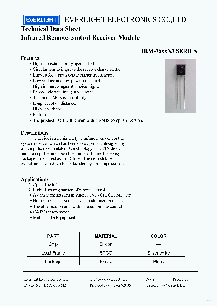 IRM-3633N3_4476706.PDF Datasheet
