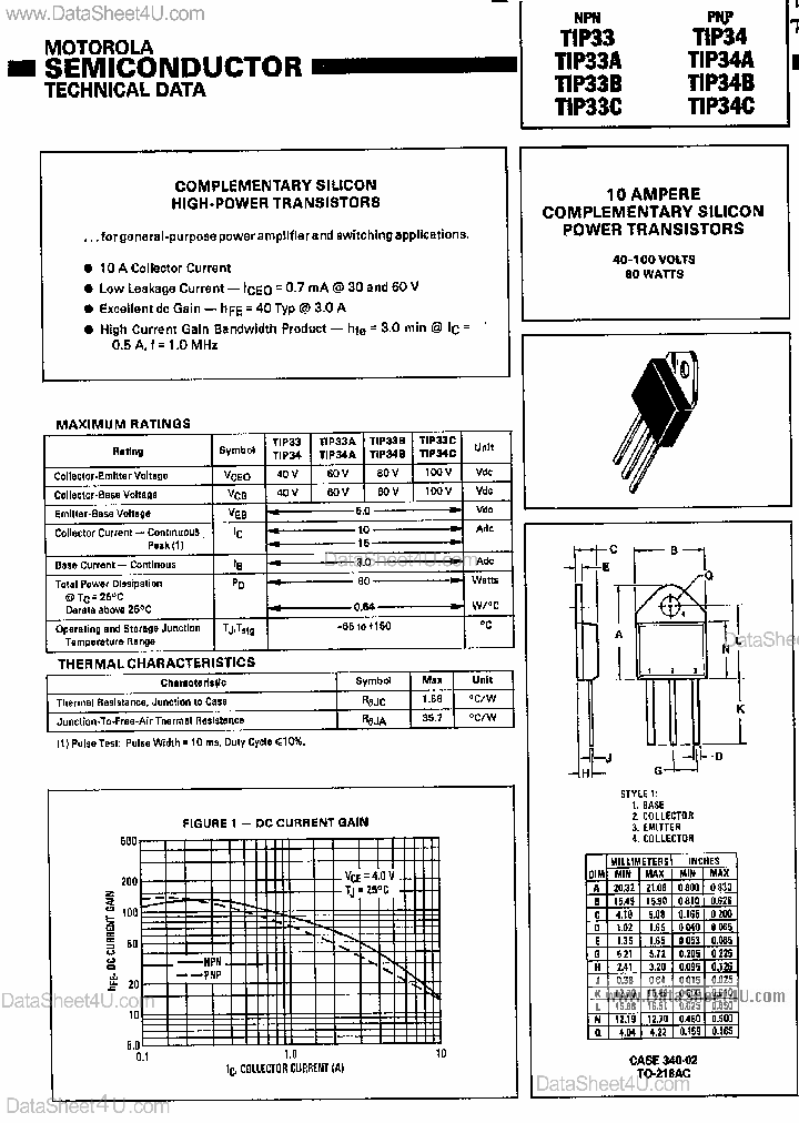 TIP33C_4477291.PDF Datasheet