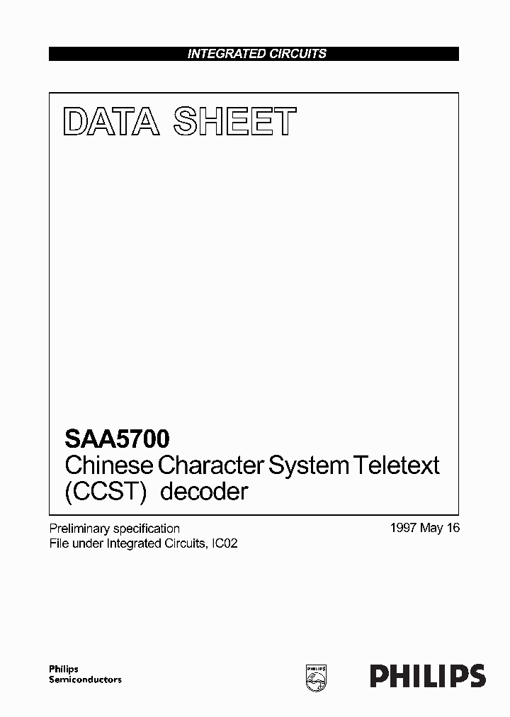 SAA5700GP_4477609.PDF Datasheet