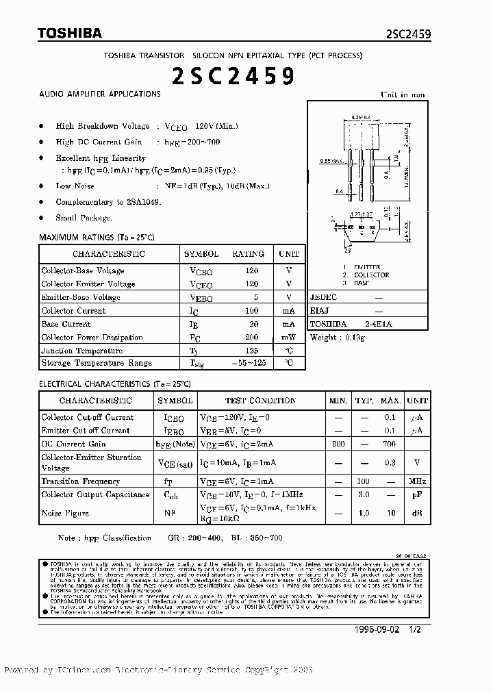 2SC2459BL_4487241.PDF Datasheet