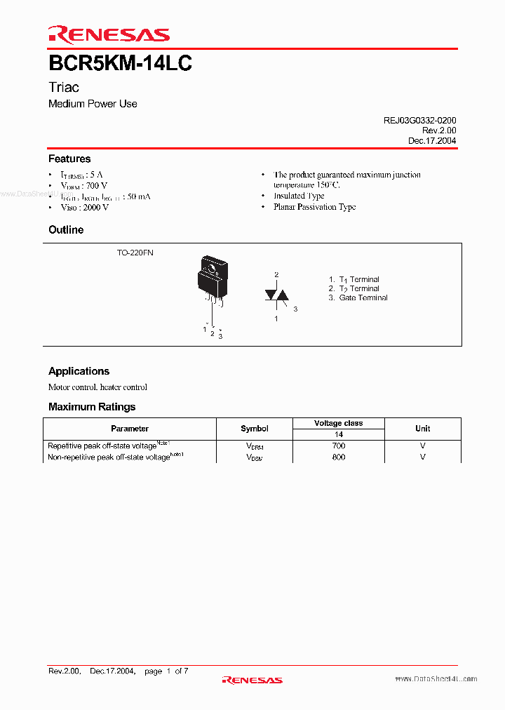 BCR5KM-14LC_4497612.PDF Datasheet