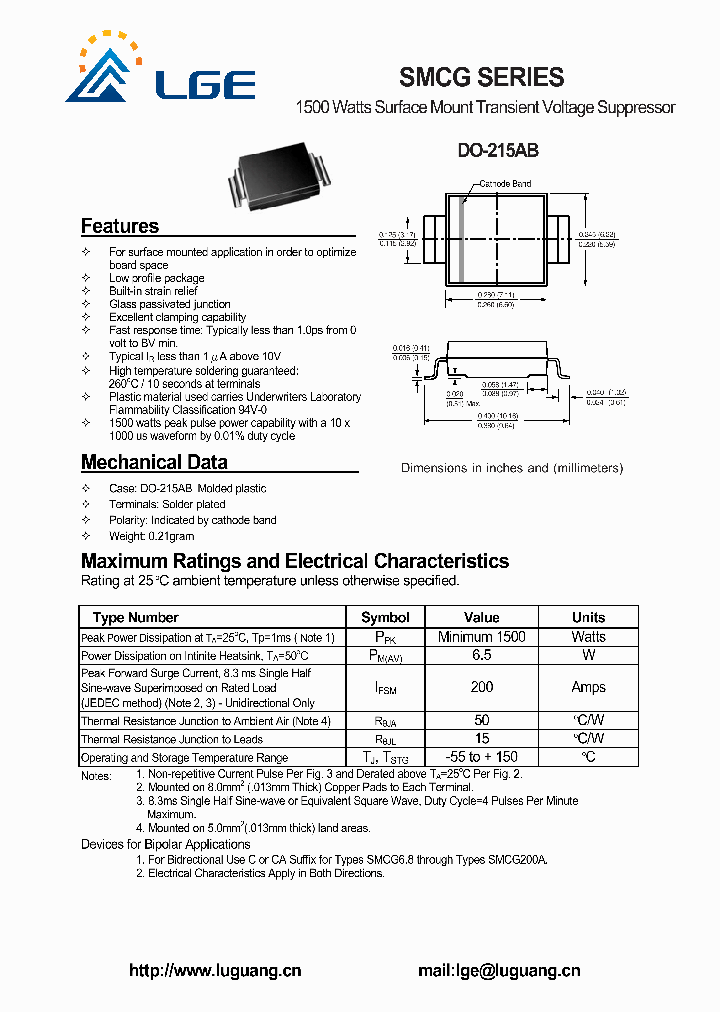 SMCG51A_4502162.PDF Datasheet