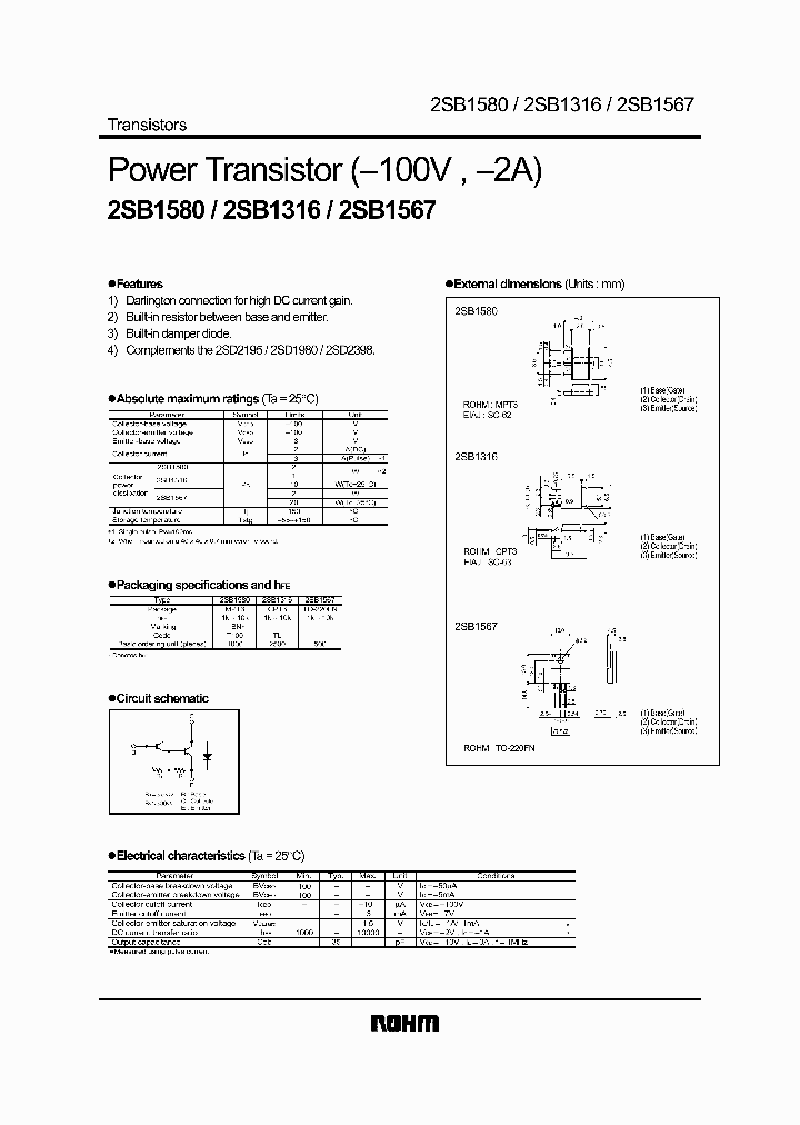 2SB1316_4506276.PDF Datasheet