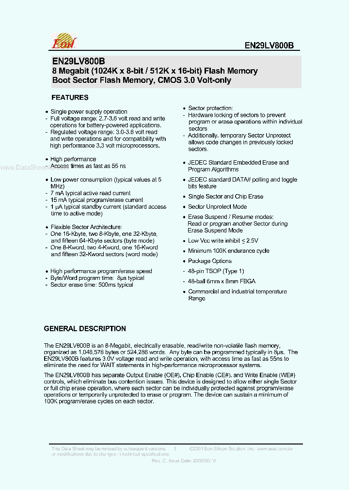 EN29LV800B_4510775.PDF Datasheet