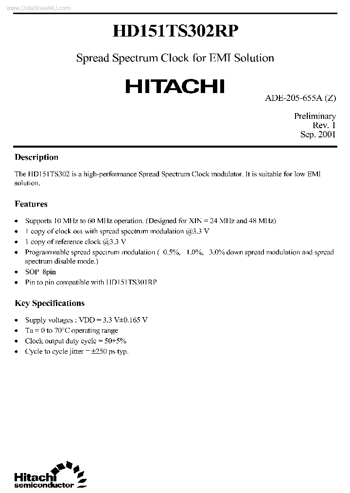 HD151TS302RP_4510783.PDF Datasheet
