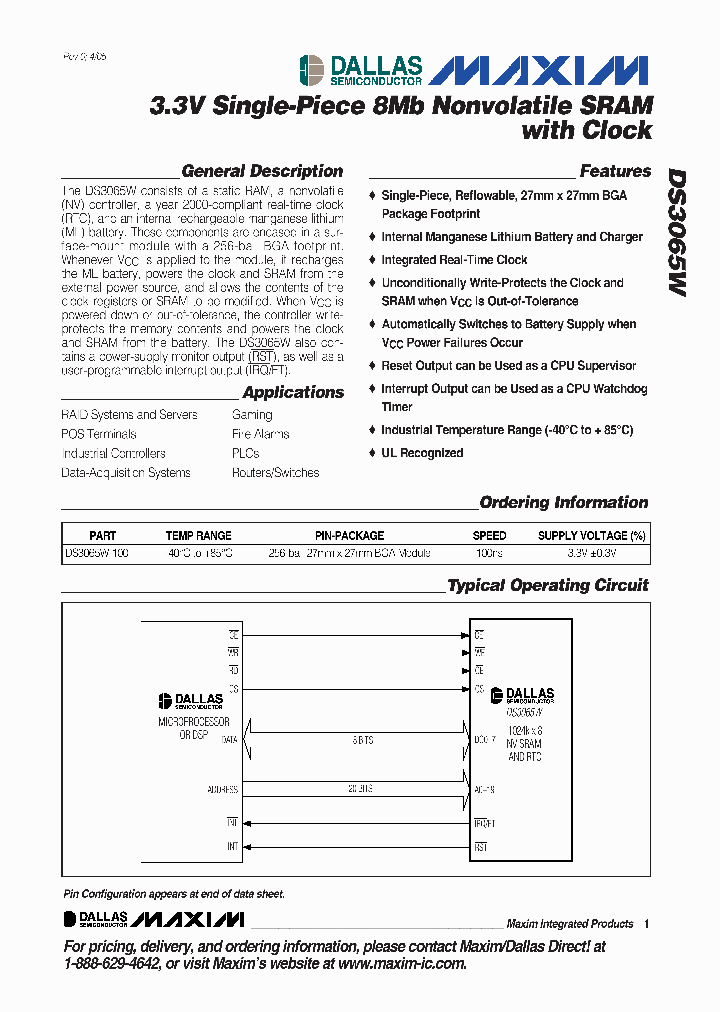 DS3065W-100_4521092.PDF Datasheet