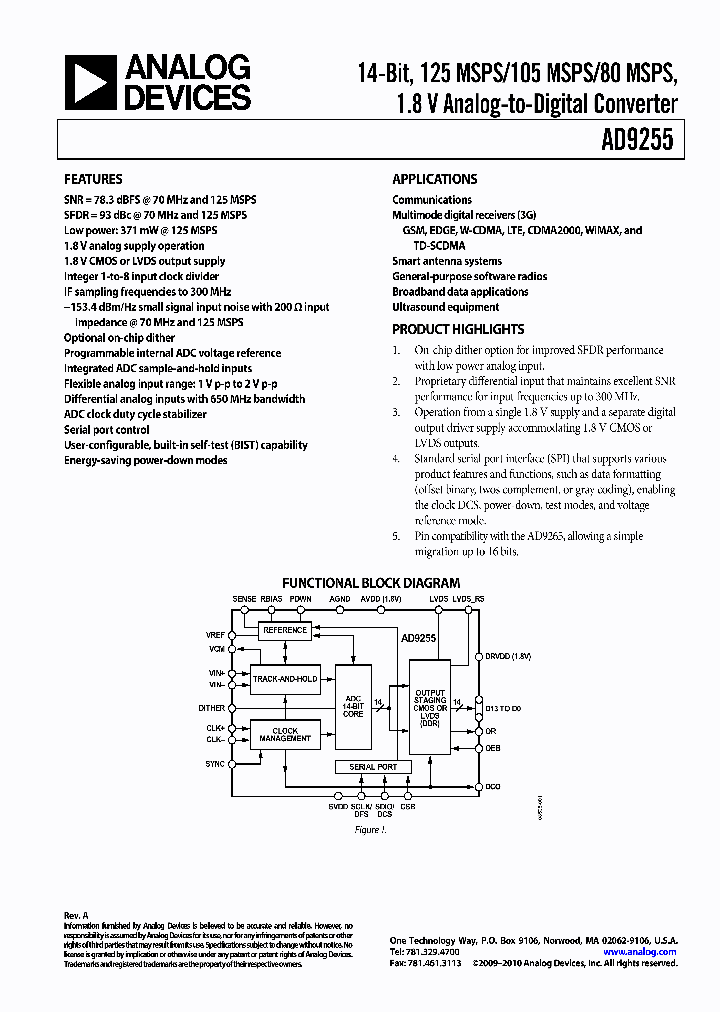 AD9255_4533076.PDF Datasheet