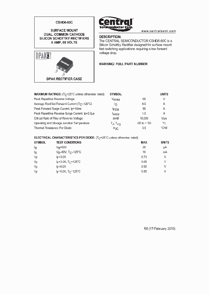 CSHD6-60C10_4535313.PDF Datasheet