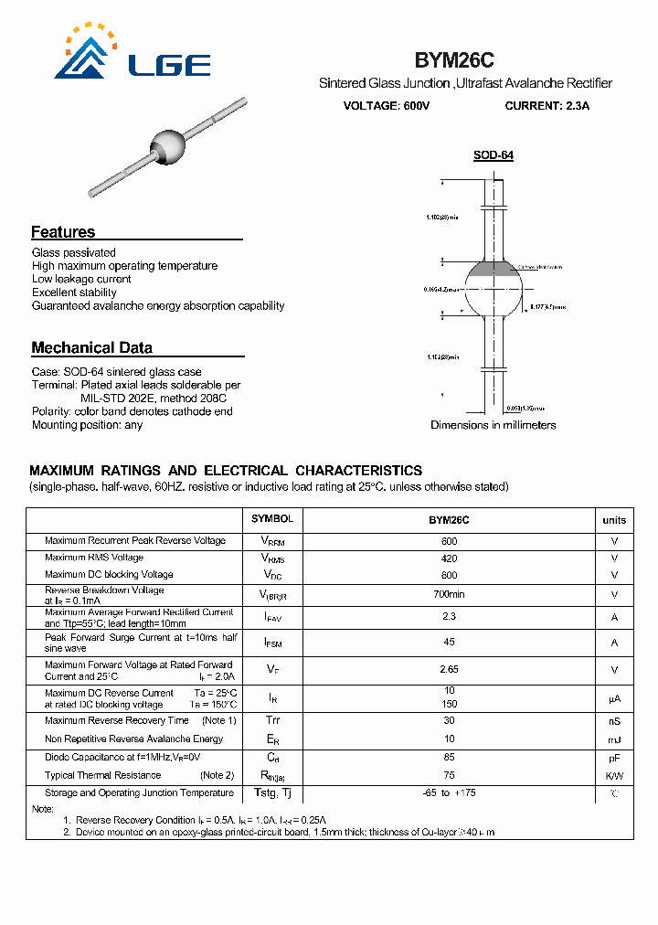 BYM26C_4536581.PDF Datasheet