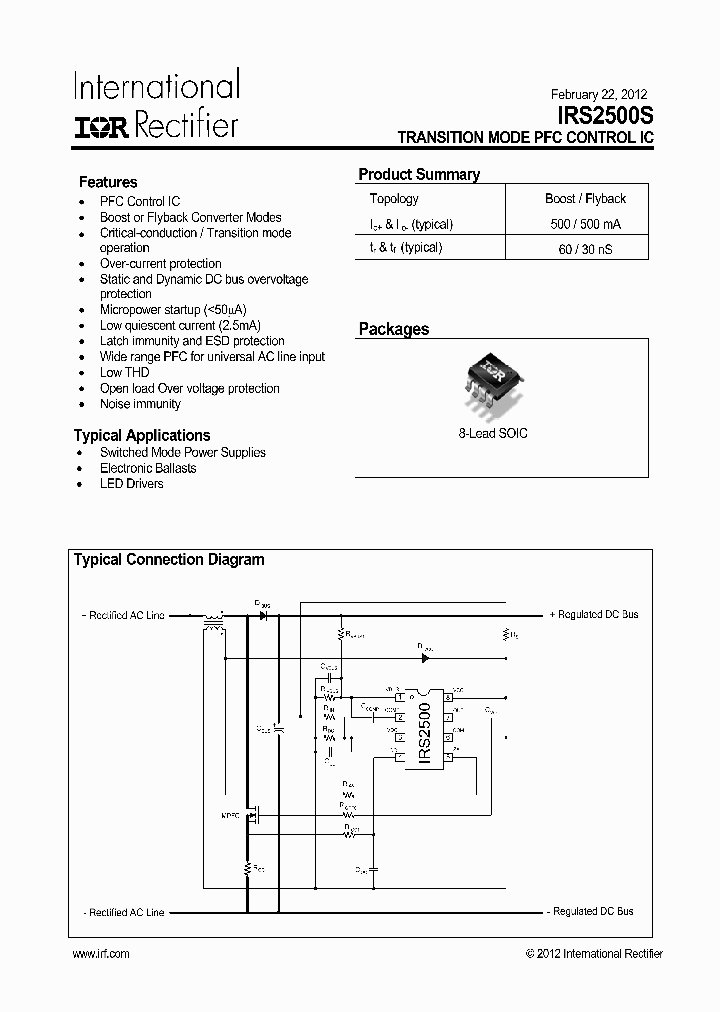 IRS2500_4538215.PDF Datasheet