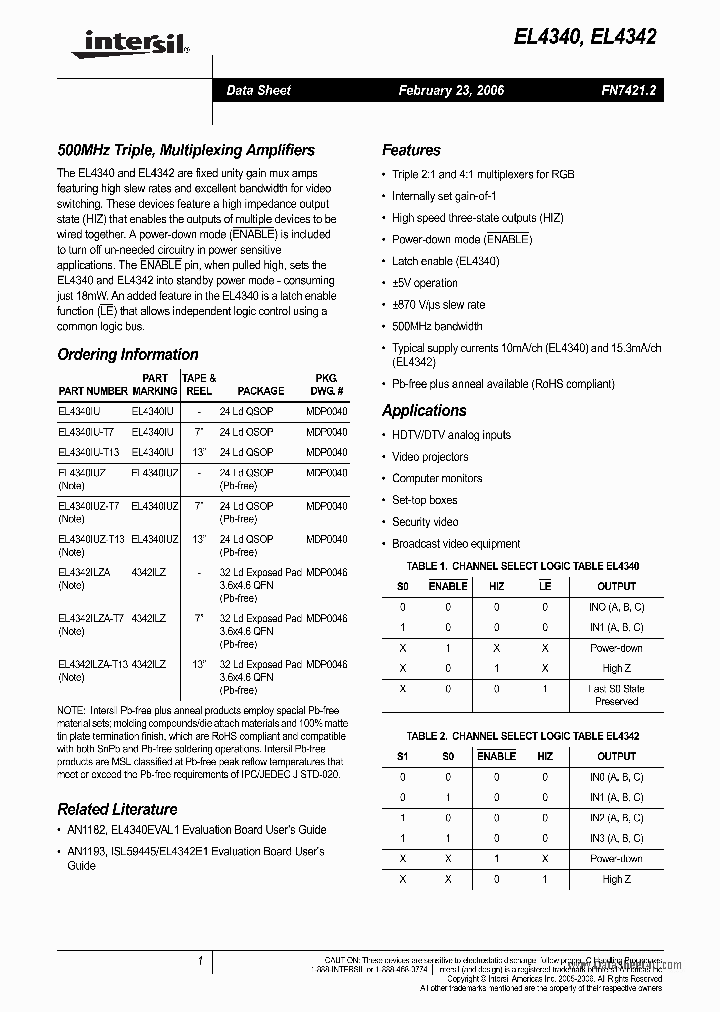 EL4340_4539116.PDF Datasheet