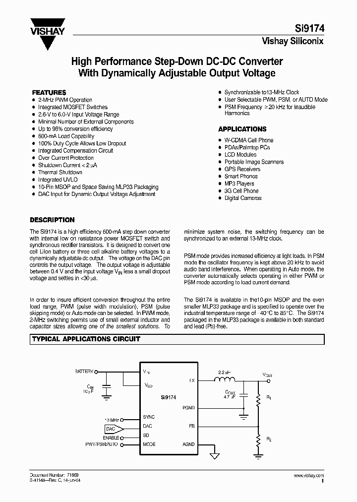 SI9174DM-T1-E3_4540006.PDF Datasheet